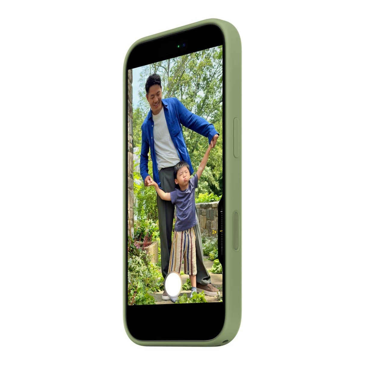 Apple iPhone 17 Protective Silicone Case with MagSafe - Light Moss MGEX4ZM/A
