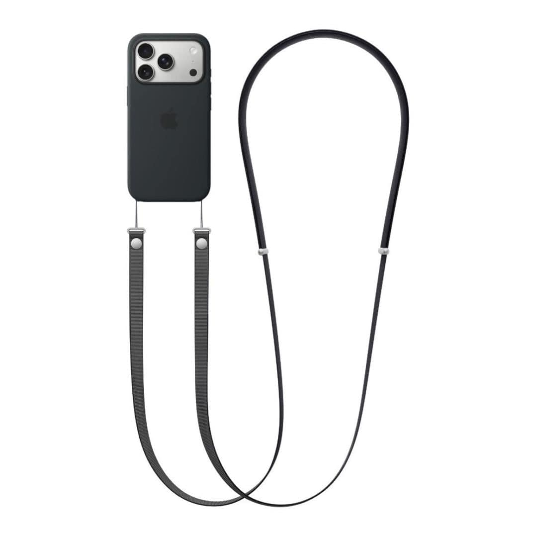 Apple iPhone Crossbody Strap Black MGGL4ZM/A