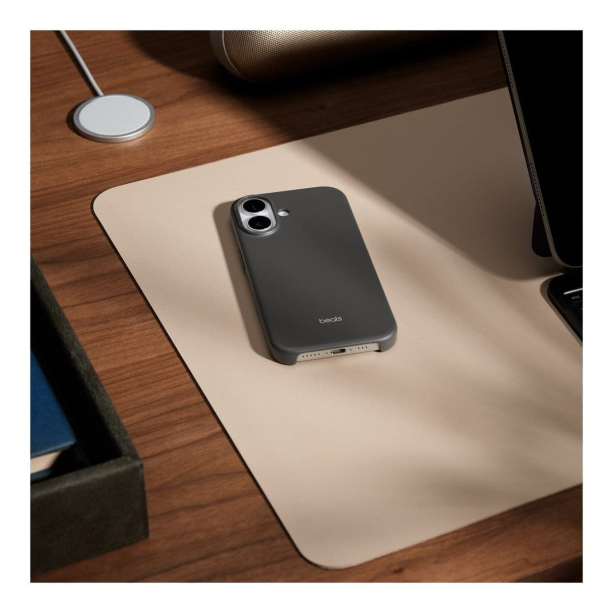 Apple Beats iPhone 17 Granite Gray Case with MagSafe and Camera Control MGK24LL/A