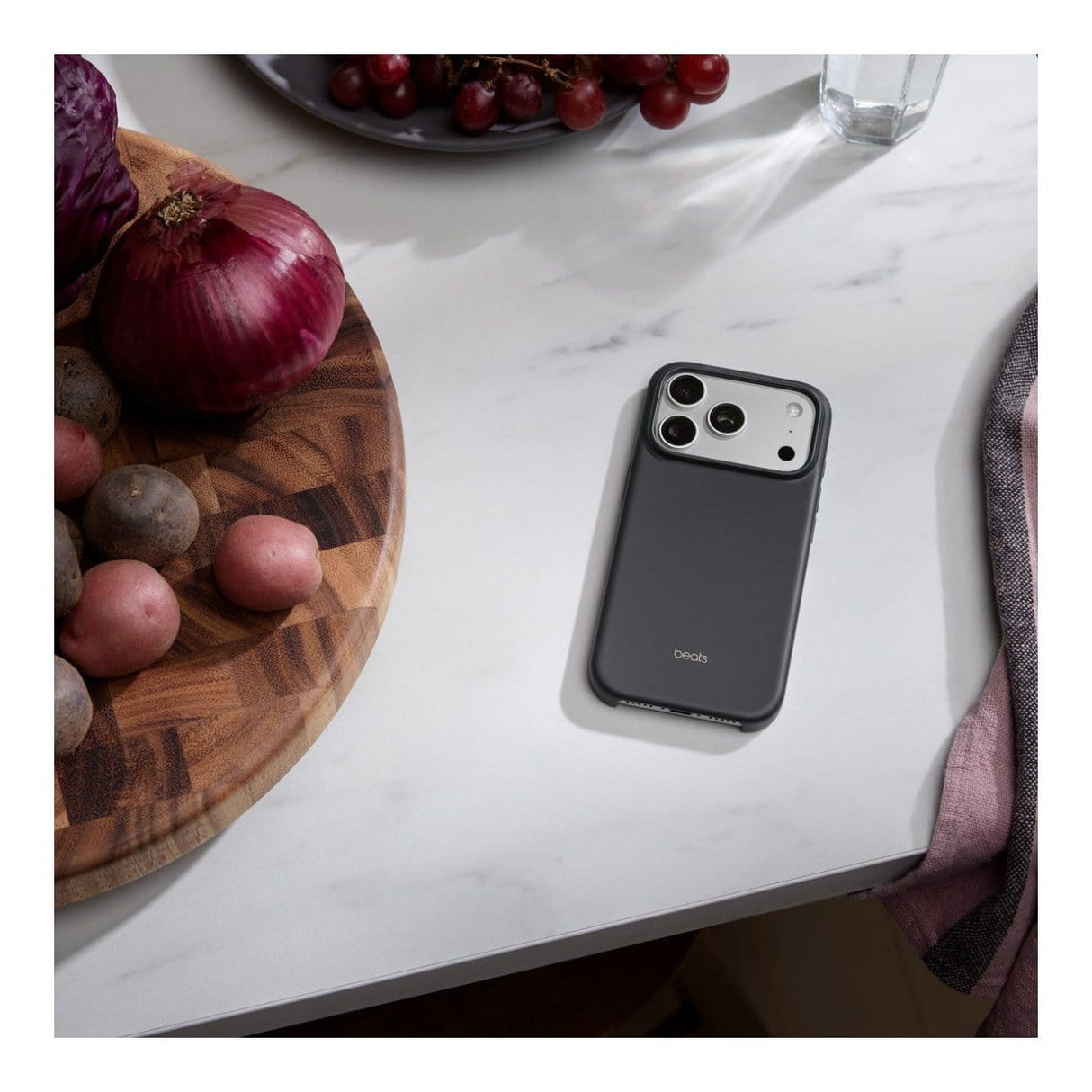 Apple Beats iPhone 17 Pro Granite Gray Case with MagSafe and Camera Control MGKC4LL/A