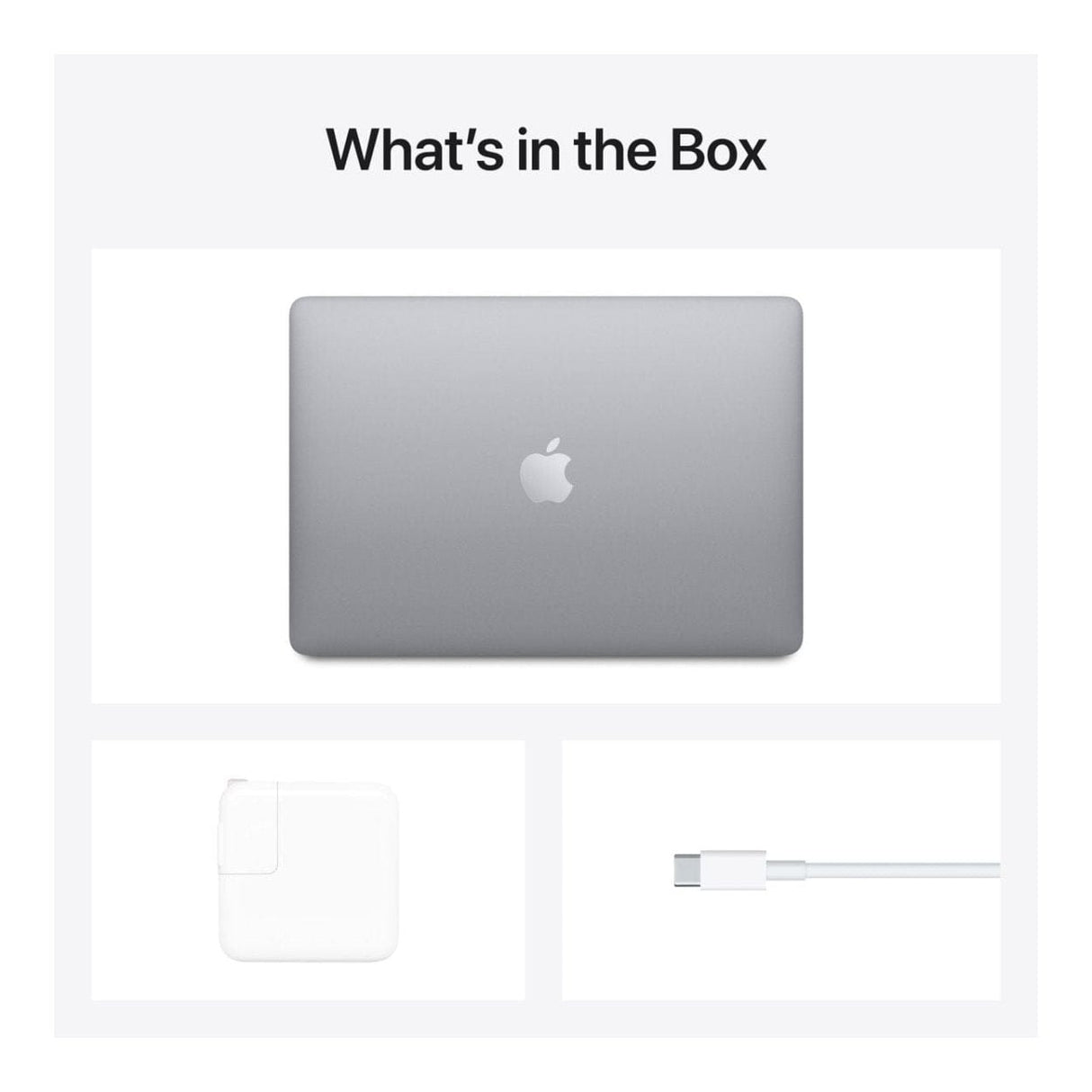 Apple MacBook Air 13.3-inch Laptop - Apple M1 256GB SSD 8GB RAM macOS Big Sur Space Grey MGN63ZE/A