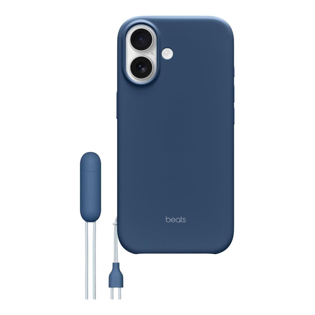 Apple Beats iPhone 17 Kickstand Bedrock Blue Case with MagSafe and Camera Control MGTM4LL/A