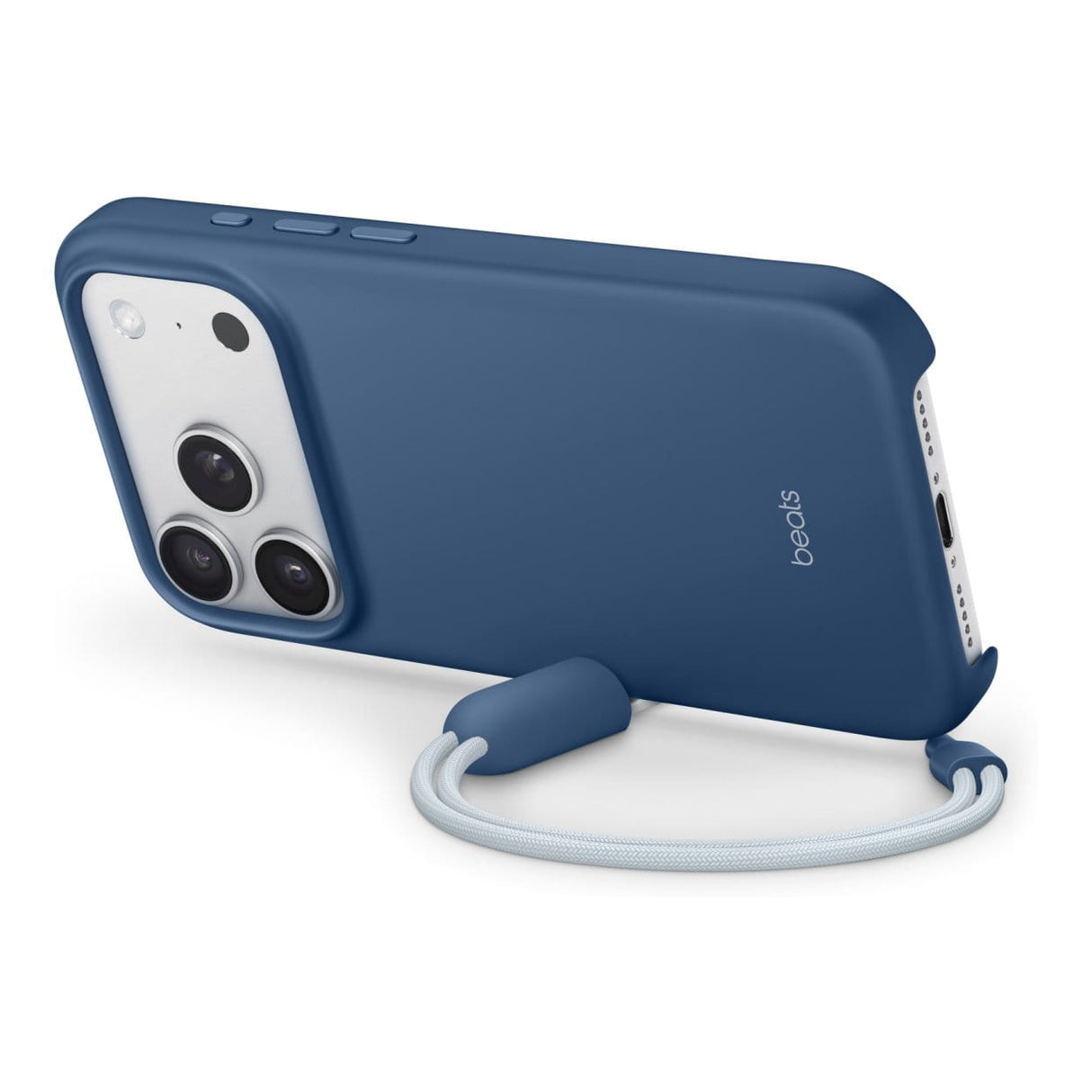 Apple Beats iPhone 17 Pro Kickstand Bedrock Blue Case with MagSafe and Camera Control MGTP4LL/A