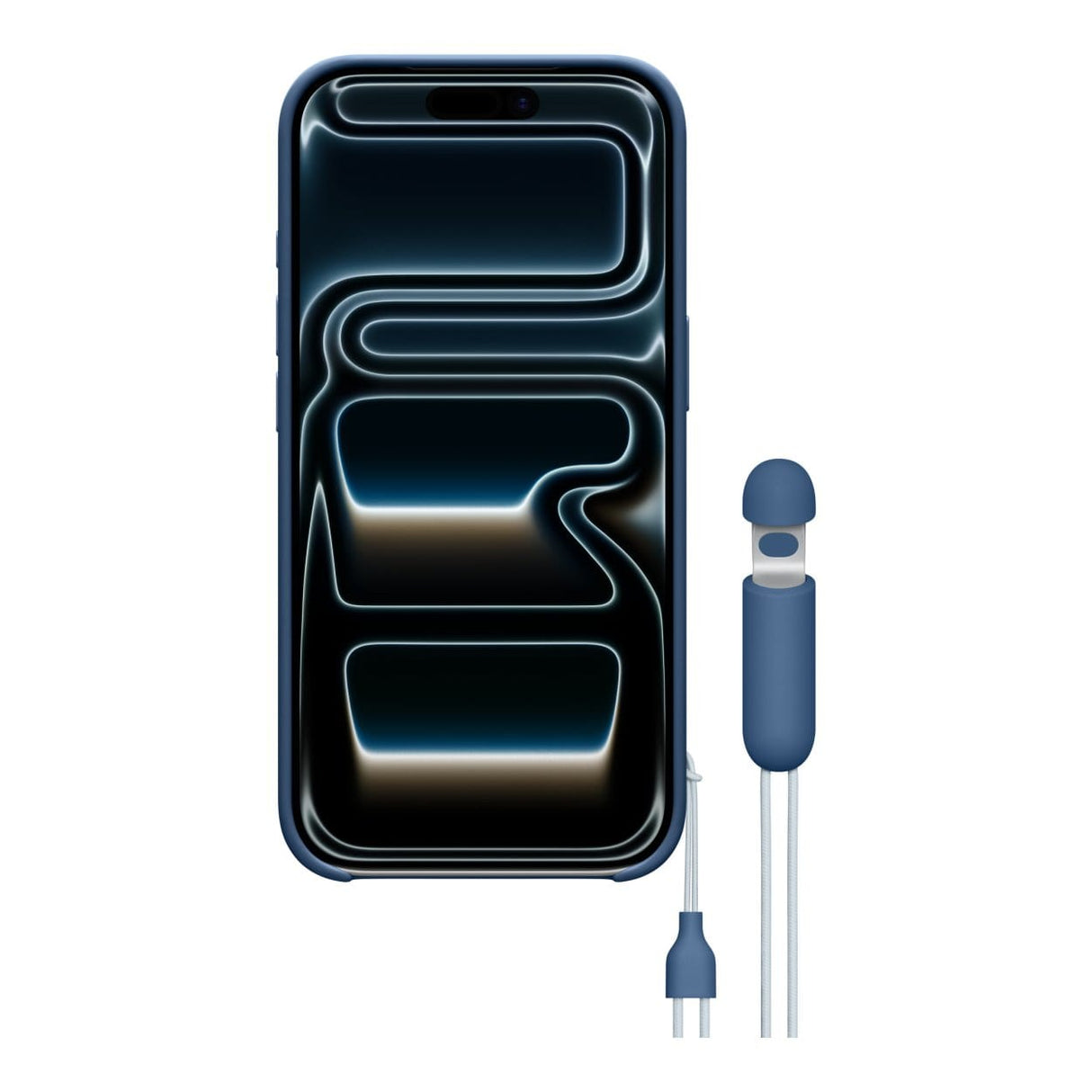 Apple Beats iPhone 17 Pro Kickstand Bedrock Blue Case with MagSafe and Camera Control MGTP4LL/A