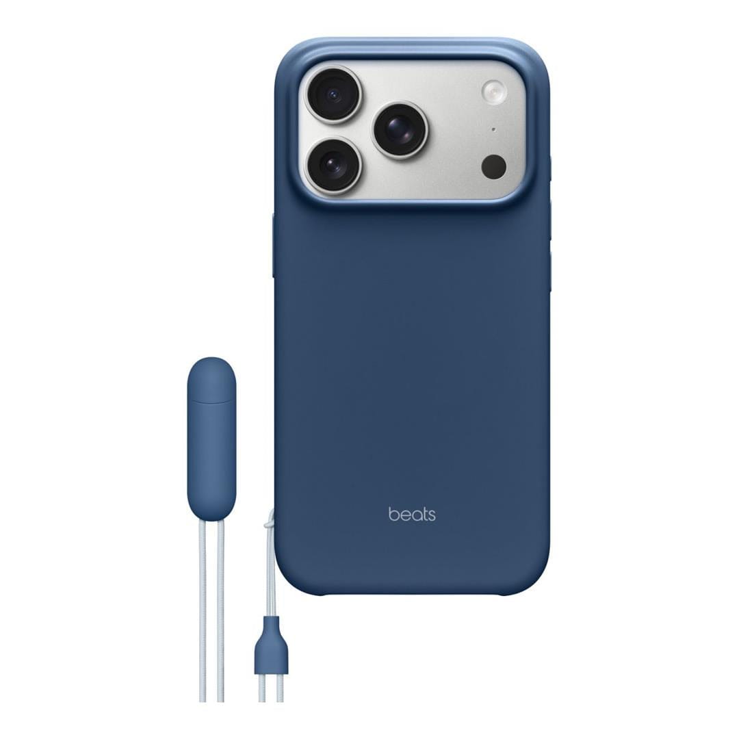 Apple Beats iPhone 17 Pro Kickstand Bedrock Blue Case with MagSafe and Camera Control MGTP4LL/A