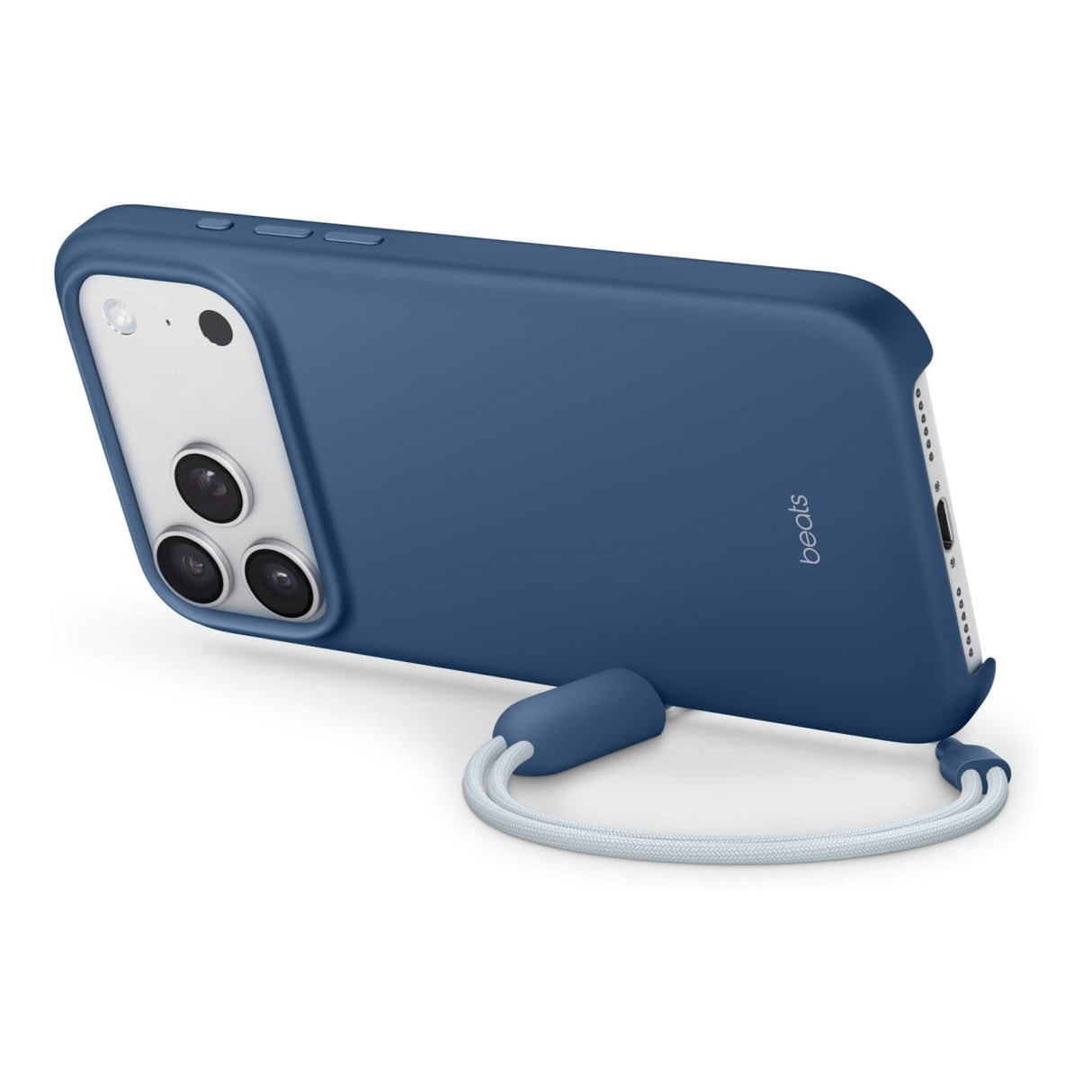 Apple Beats iPhone 17 Pro Max Kickstand Bedrock Blue Case with MagSafe and Camera Control MGTR4LL/A