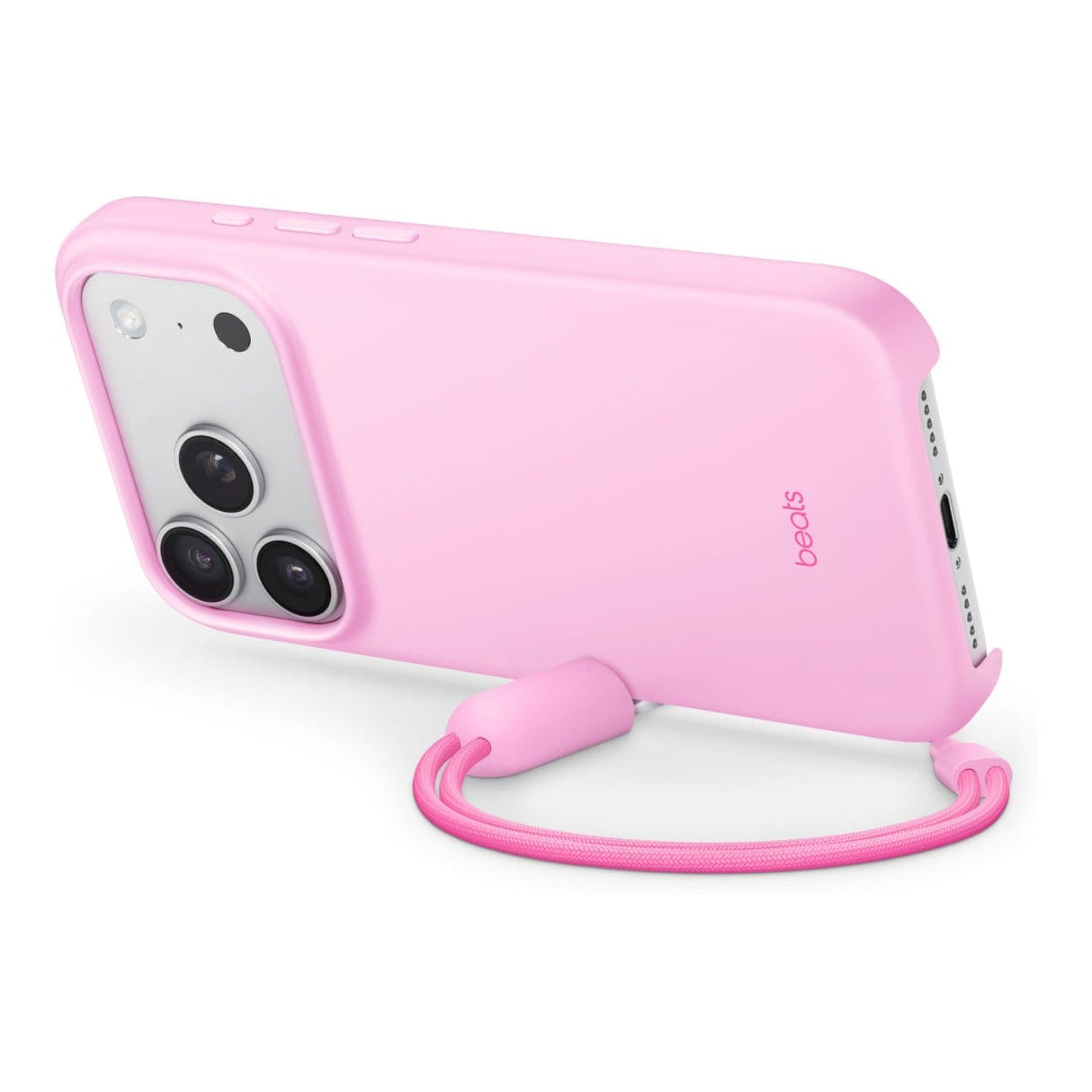 Apple Beats iPhone 17 Pro Protective Kickstand Phone Case with MagSafe - Pebble Pink MGY84LL/A