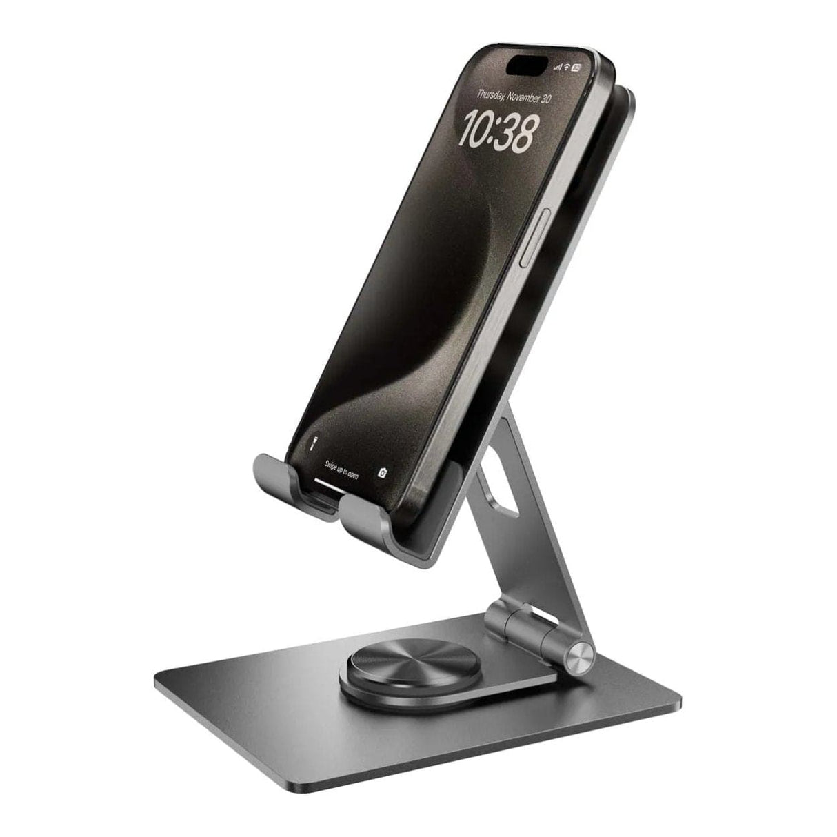 SwitchEasy Stand 360 Rotating Phone Stand Grey MHDIHD191SG23