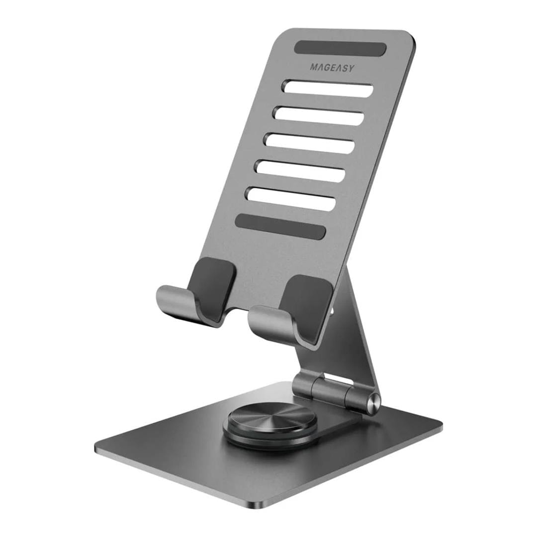 SwitchEasy Stand 360 Rotating Phone Stand Grey MHDIHD191SG23