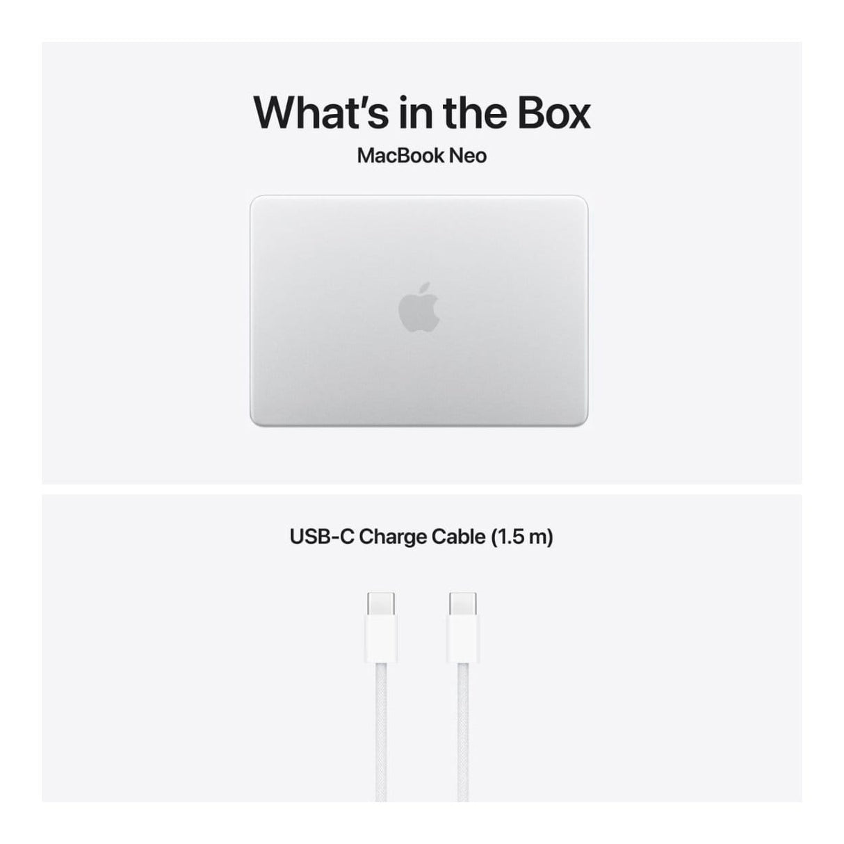 Apple MacBook Neo 13-inch Retina Laptop - Apple A18 Pro 512GB SSD 8GB RAM macOS Silver