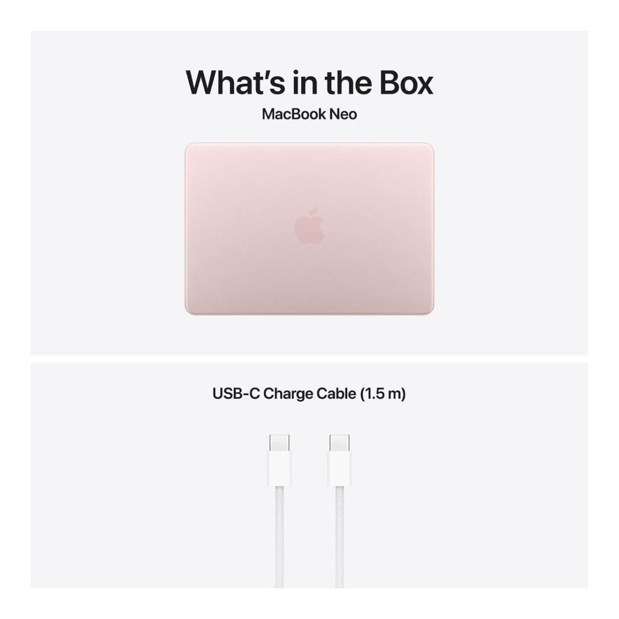 Apple MacBook Neo 13-inch Retina Laptop - Apple A18 Pro 256GB SSD 8GB RAM macOS Blush