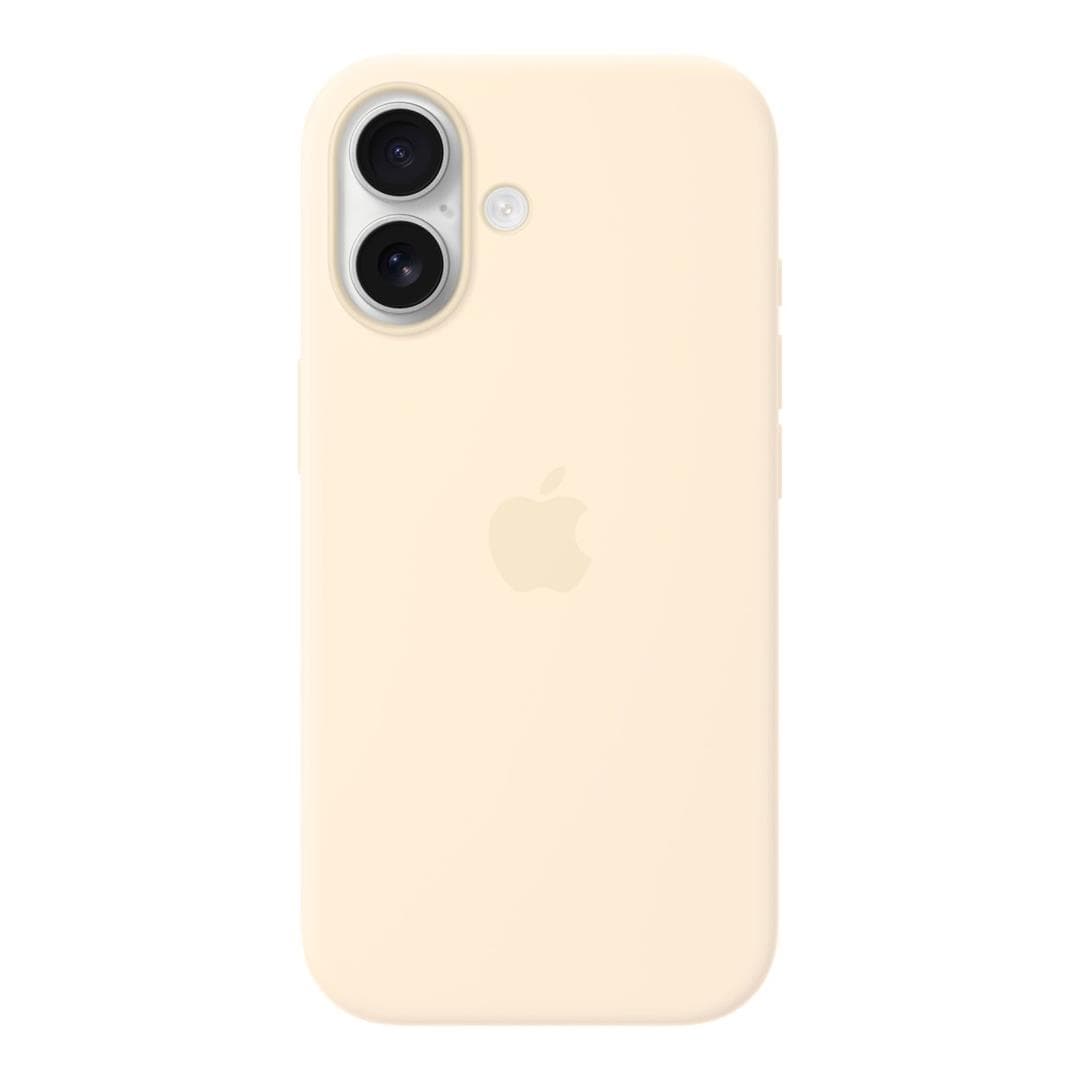 Apple iPhone 17 Protective Silicone Phone Case with MagSafe - Vanilla MHVM4ZM/A