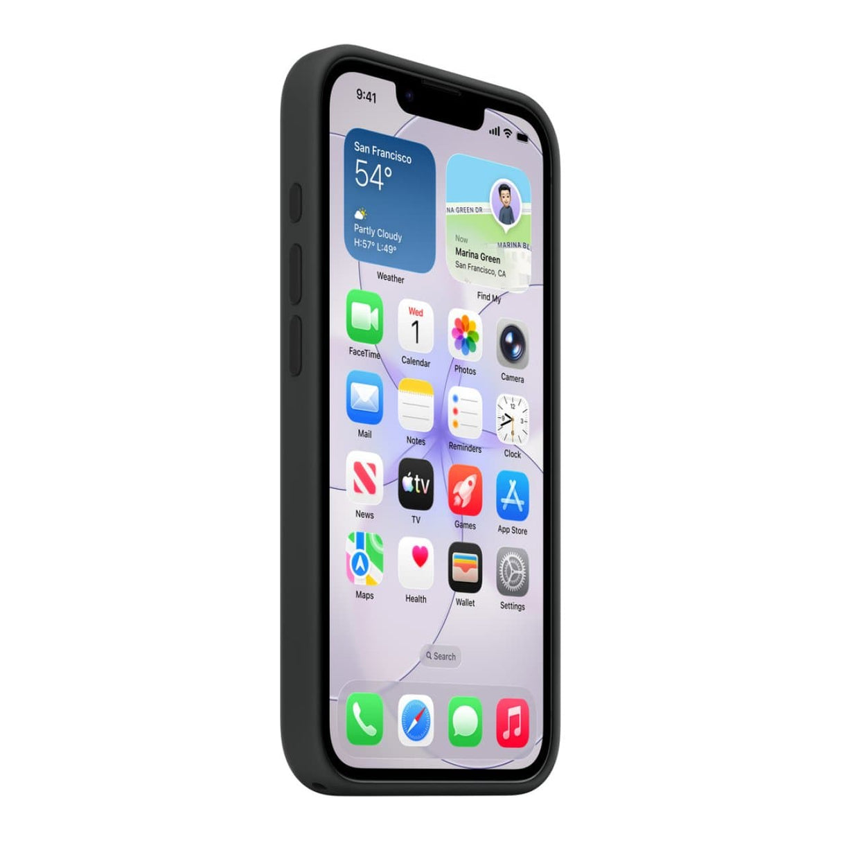 Apple iPhone 17e Silicone Case with MagSafe Black MHWD4ZM/A