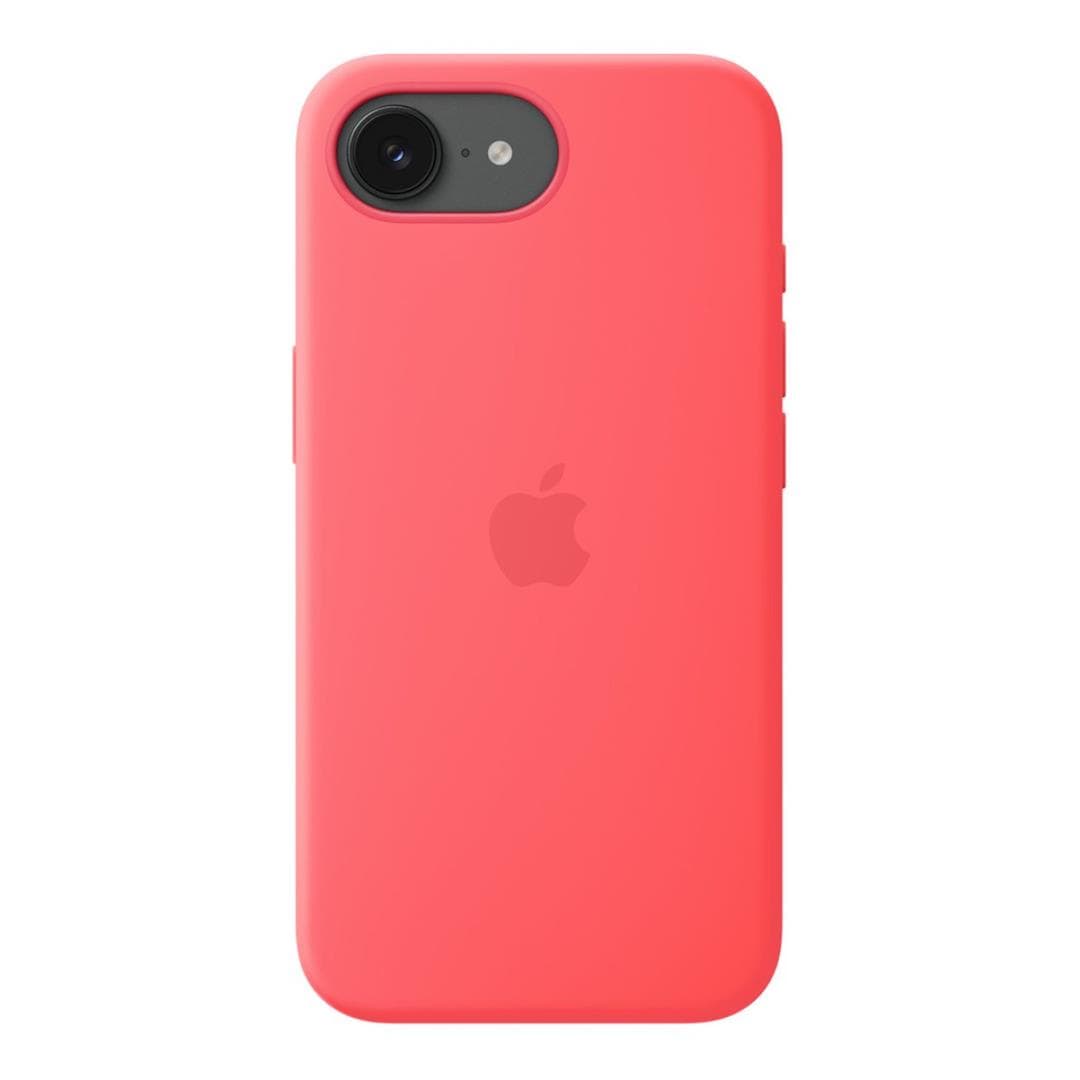 Apple iPhone 17e Silicone Case with MagSafe Bright Guava MHWH4ZM/A