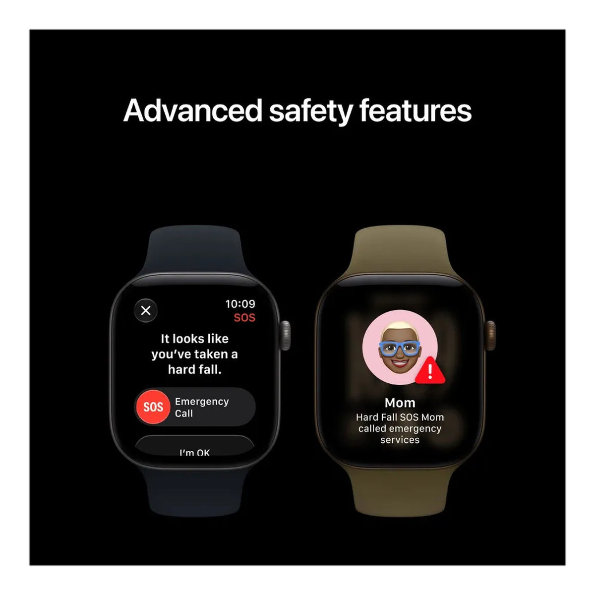 Apple Watch Series 12 GPS 42mm Space Grey Aluminium Case with Navy Blue Sport Band S/M