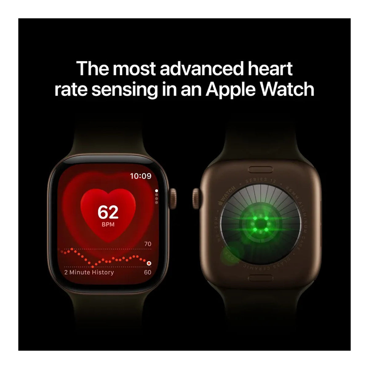 Apple Watch Series 12 GPS 42mm Space Grey Aluminium Case with Navy Blue Sport Band S/M