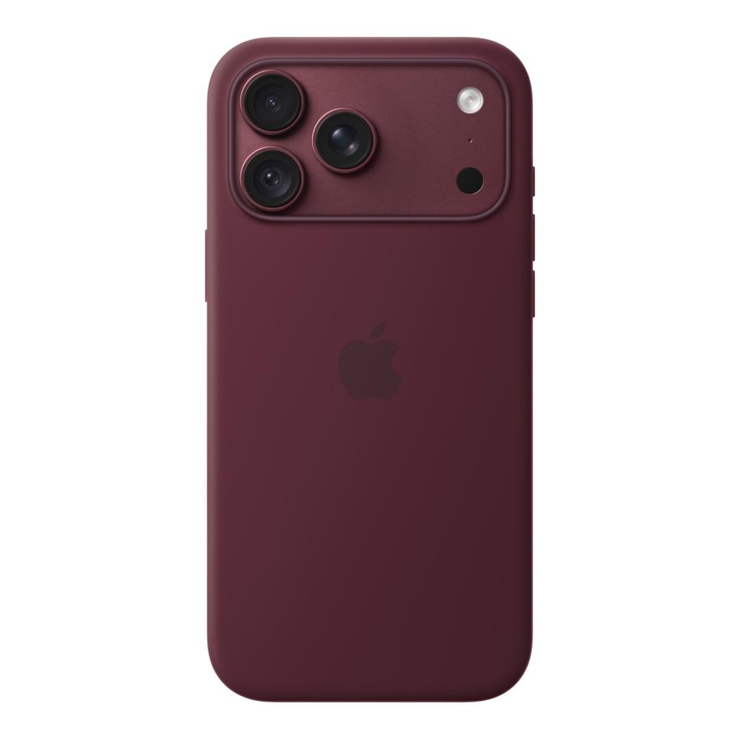 Apple A3702 iPhone 18 Pro Max Silicone Case with MagSafe Burgundy MK914ZM/A
