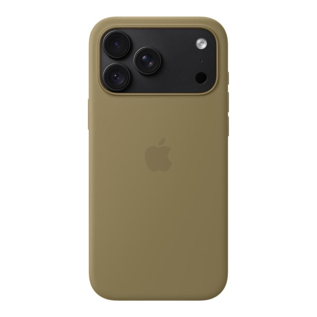 Apple iPhone 18 Pro Max Silicone Protective Phone Case with MagSafe - Olive MK924ZM/A