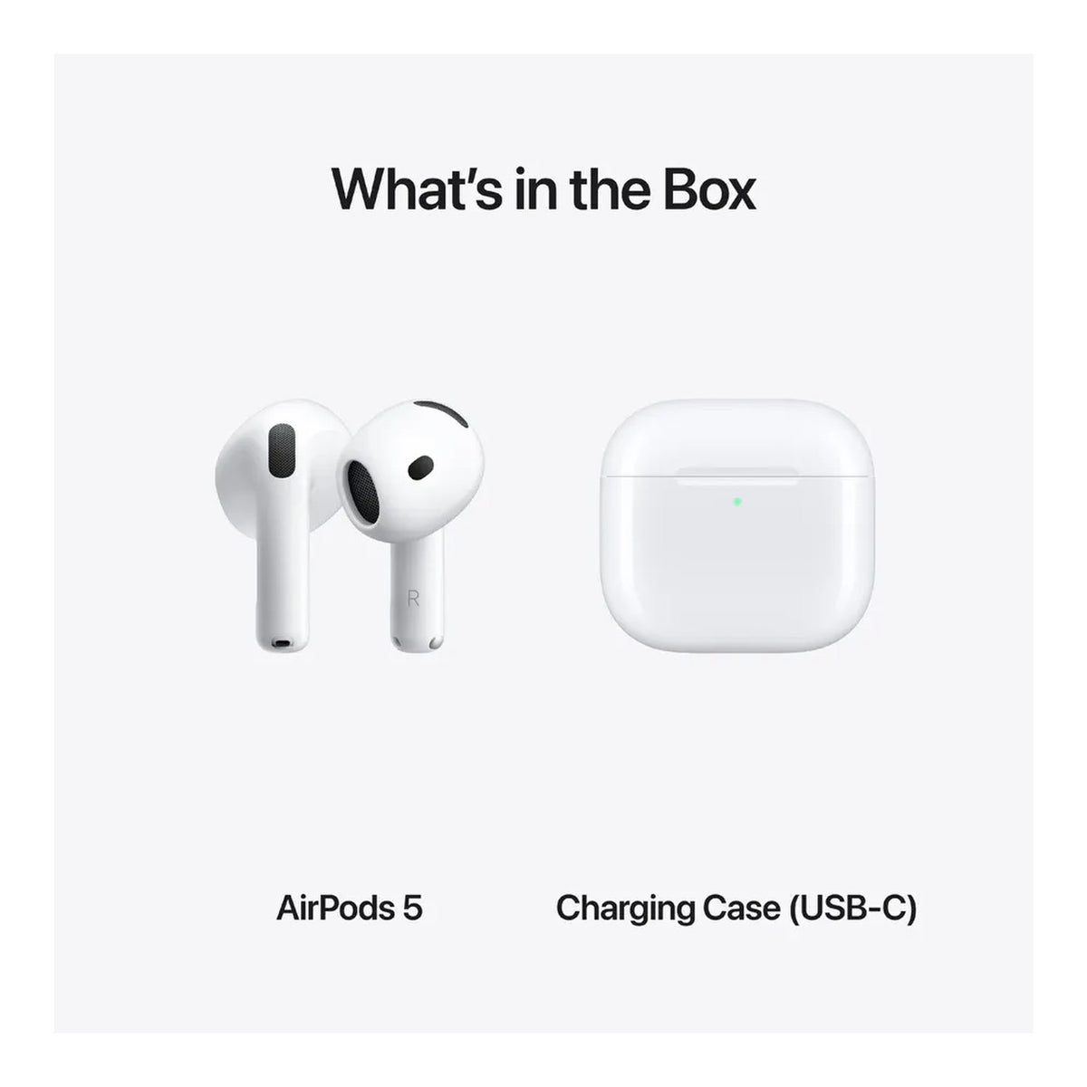 Apple AirPods 5 Wireless Earbuds White MKFW4ZE/A