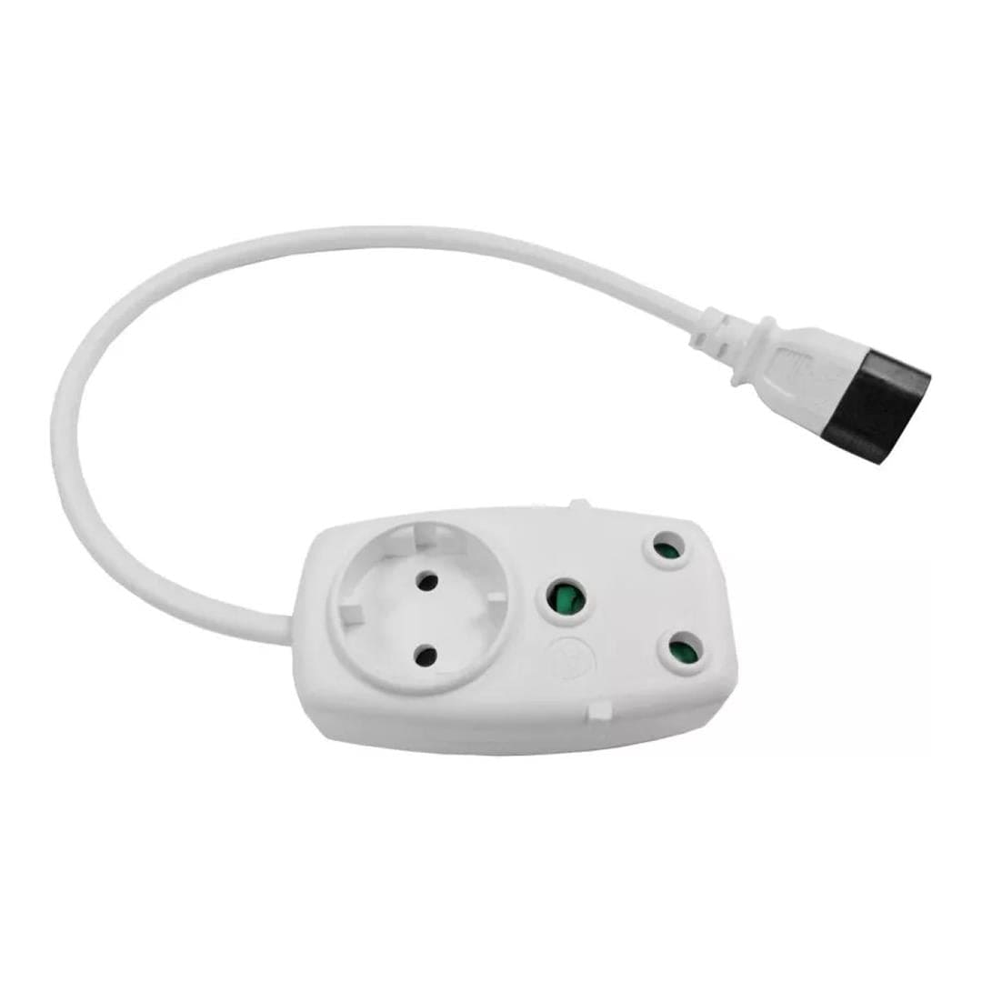 Scoop 2-way Multiplug to IEC with 0.5m Cord MP-02WIEC