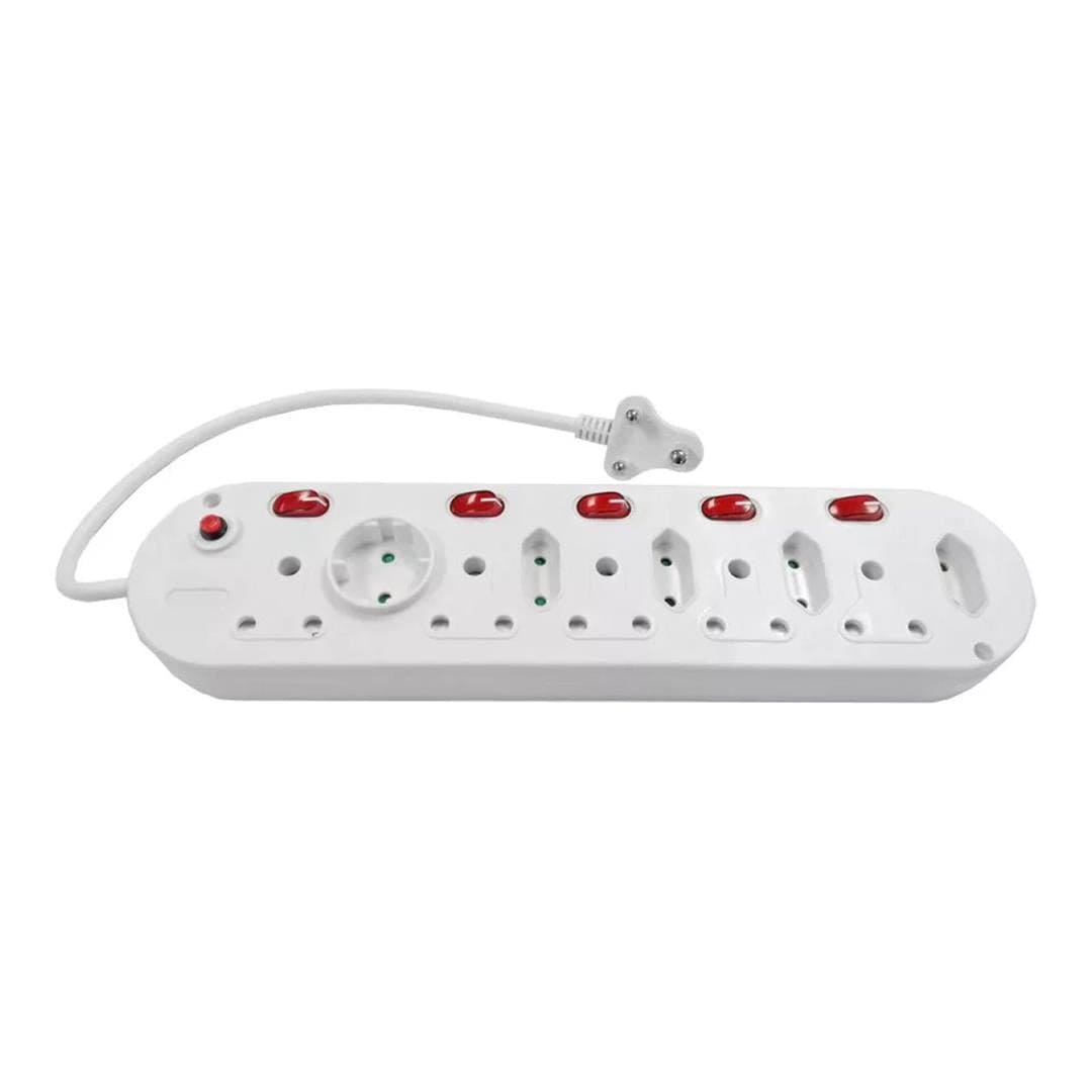Scoop 10-way Multiplug with Switches 0.5m MP-10WSWI