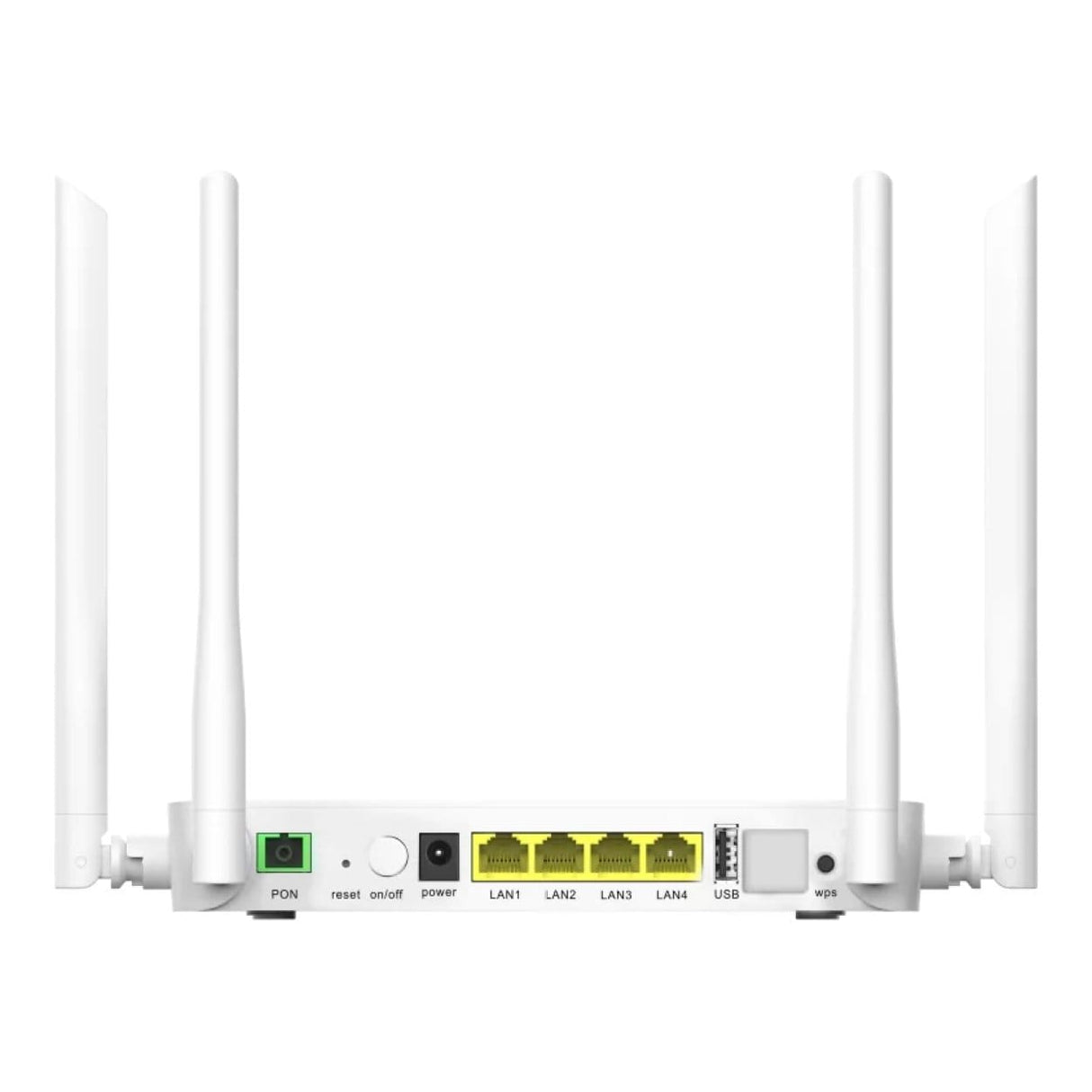 Acconet Wi-Fi 6 xPON 4-port Gigabit Wireless ONU/ONT Home Gateway Unit MP-X431RQ