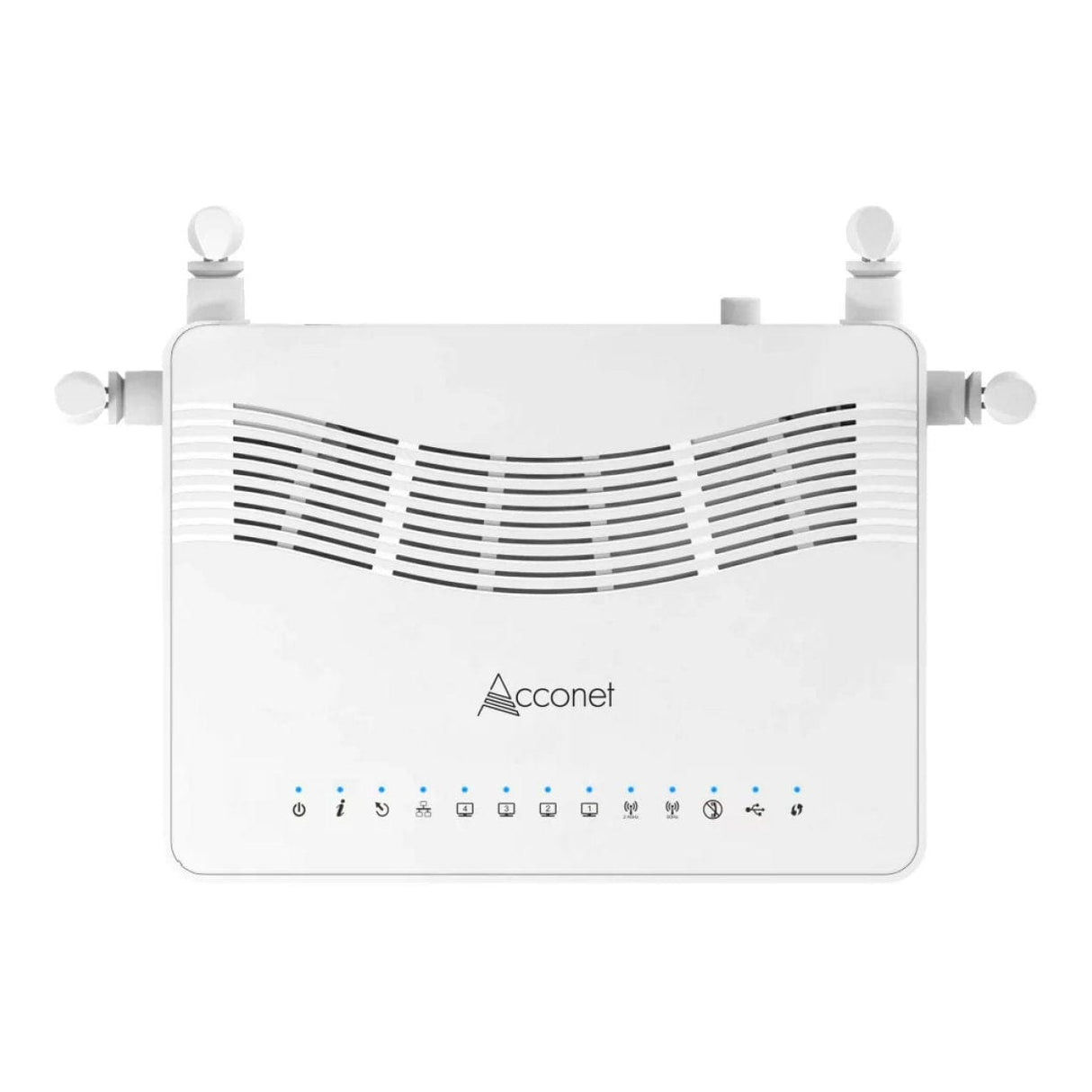 Acconet Wi-Fi 6 xPON 4-port Gigabit Wireless ONU/ONT Home Gateway Unit MP-X431RQ