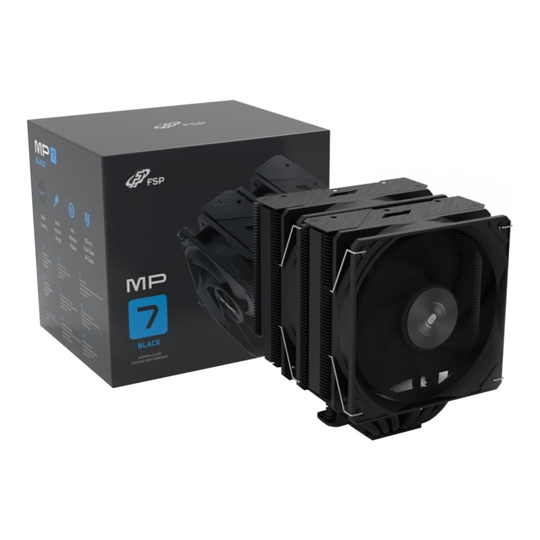 FSP MP7-B 120mm PWM CPU Air Cooler Black