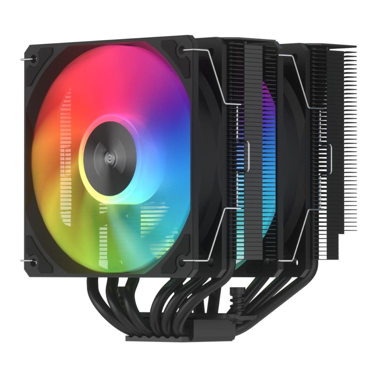 FSP MP7-BA 120mm PWM ARGB CPU Air Cooler Black