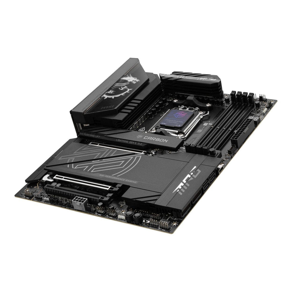 MSI MPG X870E Carbon Wi-Fi AMD Socket AM5 ATX Motherboard