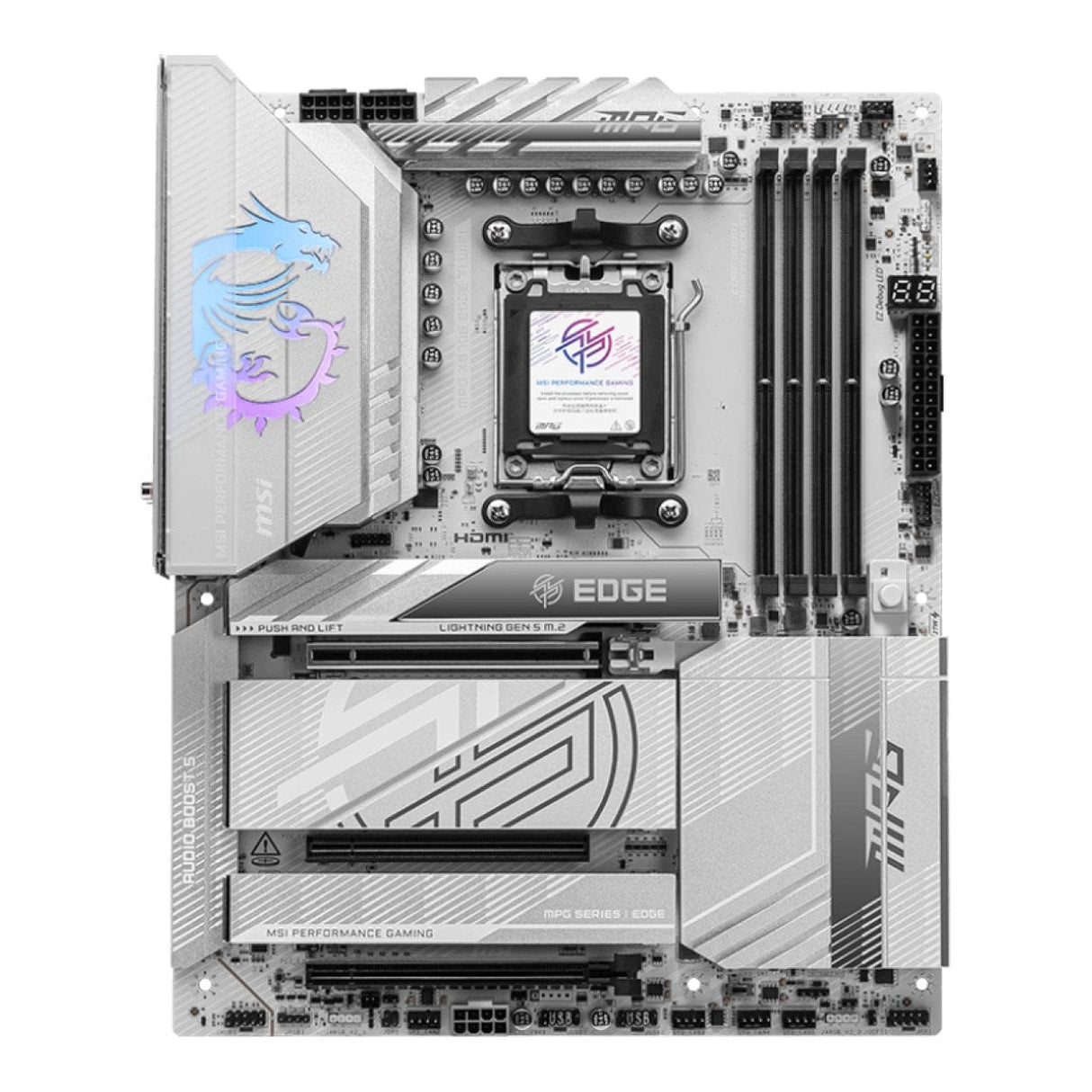 MSI MPG X870E Edge TI Wi-Fi AMD Socket AM5 ATX Motherboard