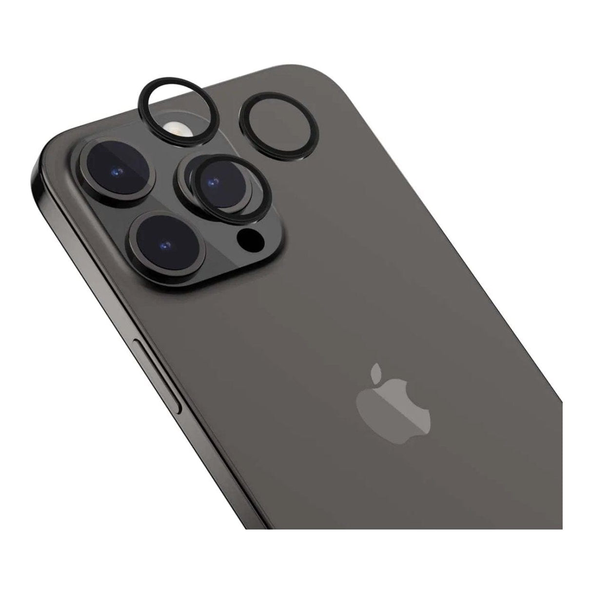 SwitchEasy LenzGuard Sapphire Lens Protector for iPhone 15 Pro - Black