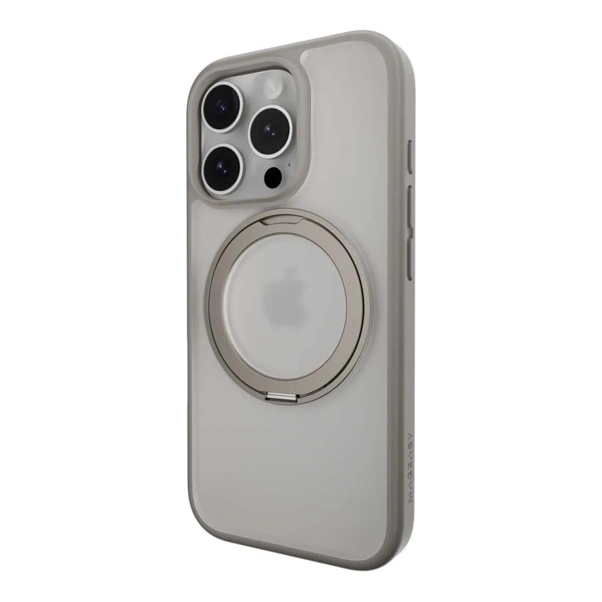 MagEasy MagStand 360 M Protective Phone Case for iPhone 16 Pro - Titanium MPH66P262TT24