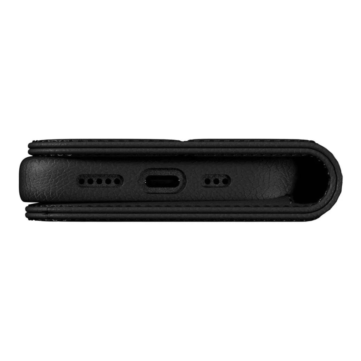 MagEasy Card Folio M Flip Leather Phone Case for iPhone 16 Pro - Black MPH66P263BK24