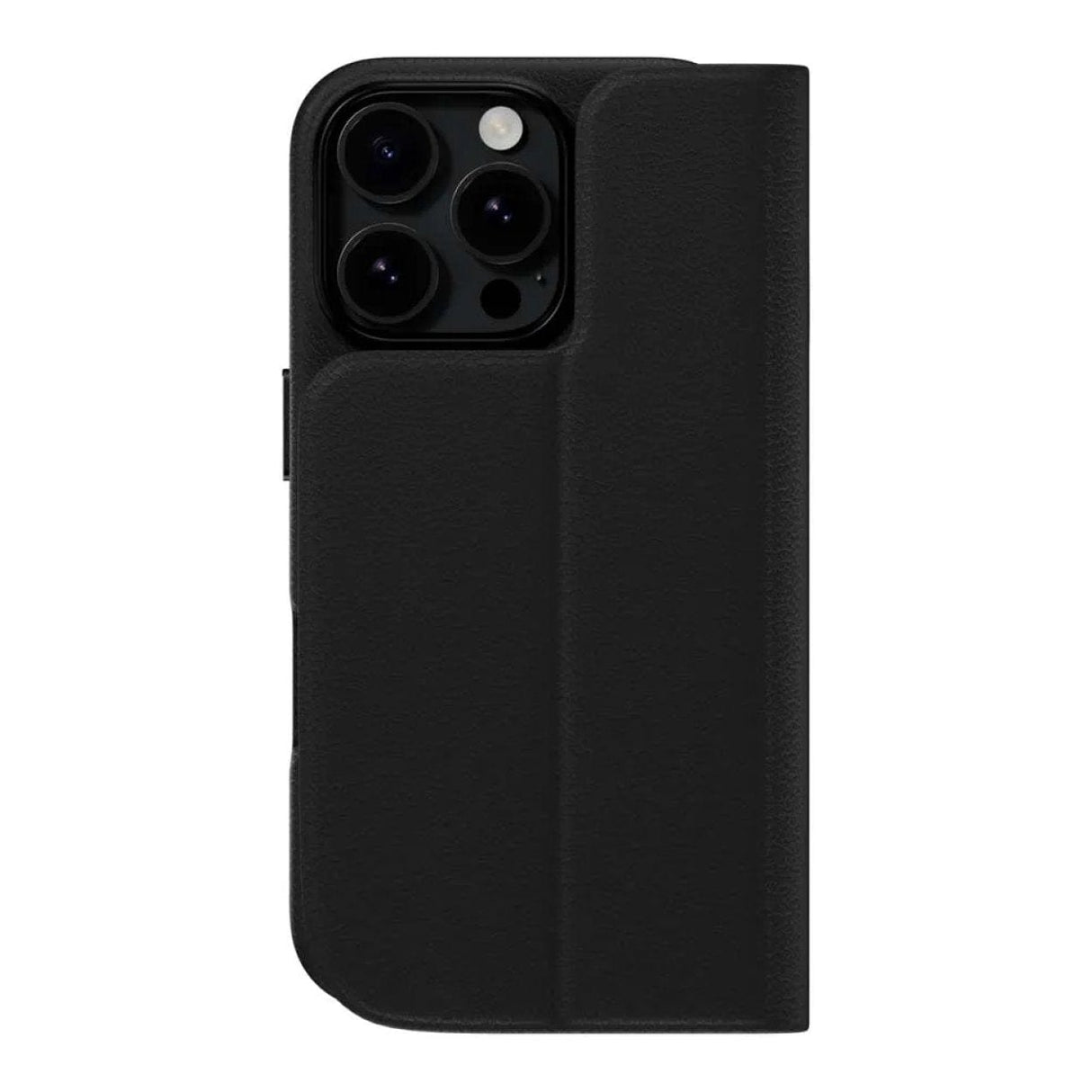 MagEasy Card Folio M Flip Leather Phone Case for iPhone 16 Pro - Black MPH66P263BK24