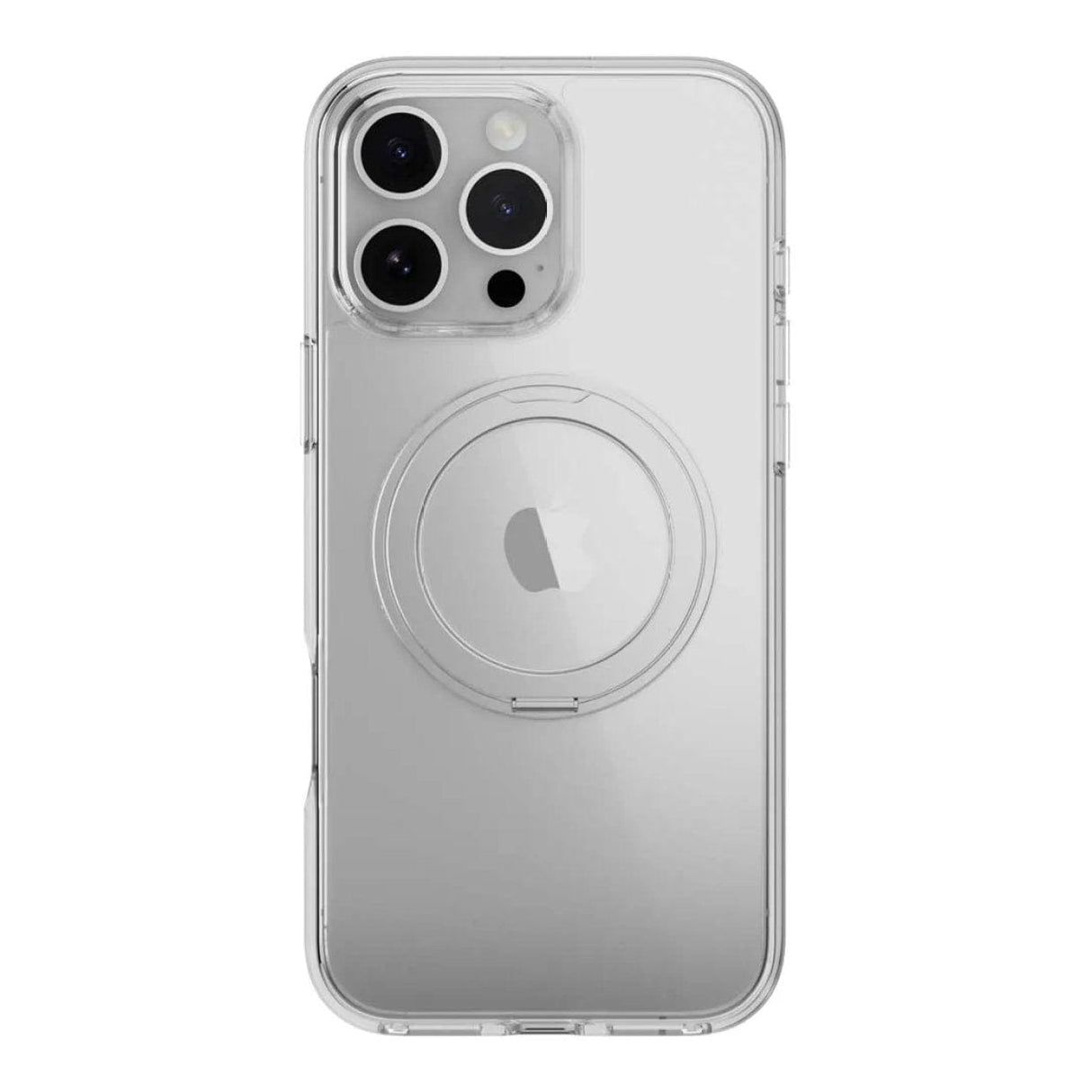 MagEasy MagStand 360 M Protective Phone Case for iPhone 16 Pro Max - Transparent