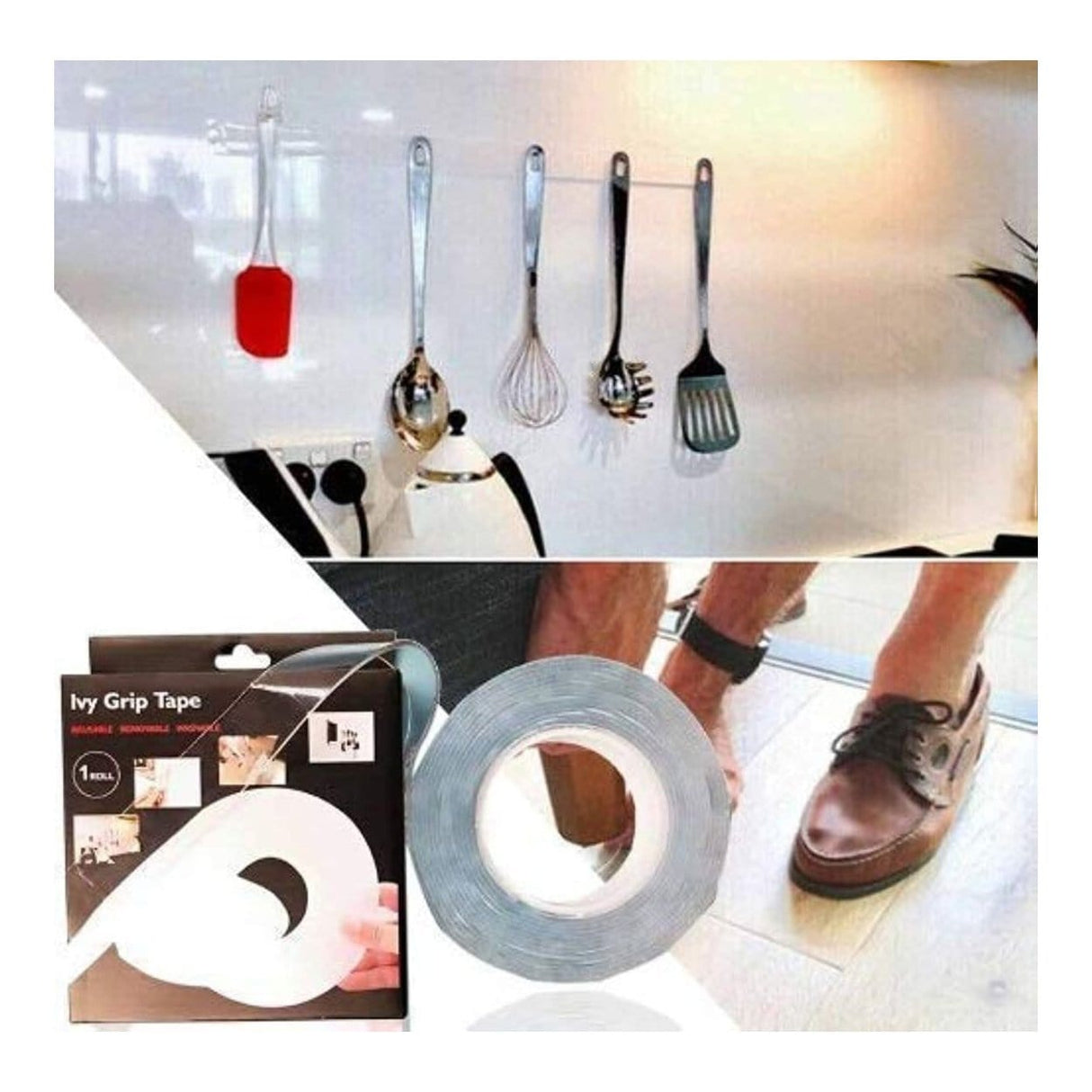 Reusable Double Sided Polyester Ivy Grip Tape MPTALX18718523-0