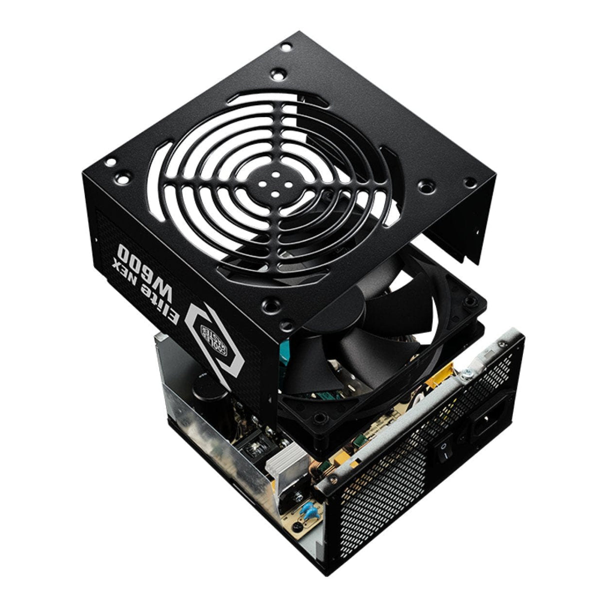Cooler Master ELITE NEX White 600W 230V 80 Plus ATX PSU Black MPW-6001-ACBW-BE1