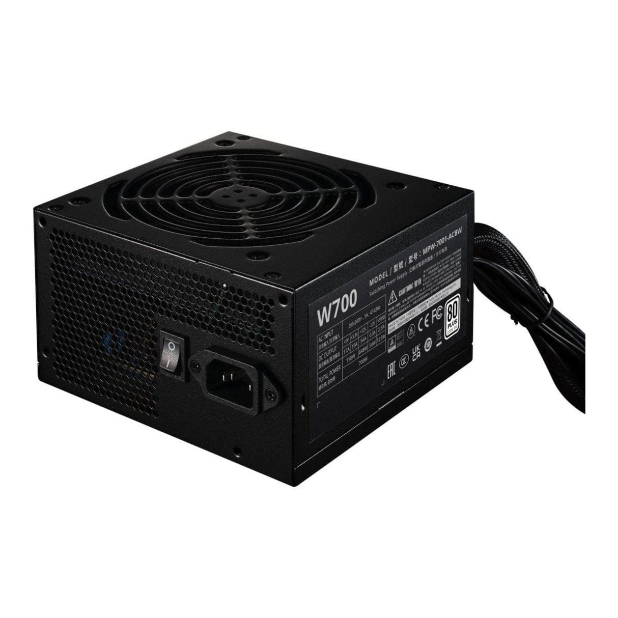 Cooler Master Elite NEX 700W 24-pin ATX Power Supply White MPW-7001-ACBW-BEU