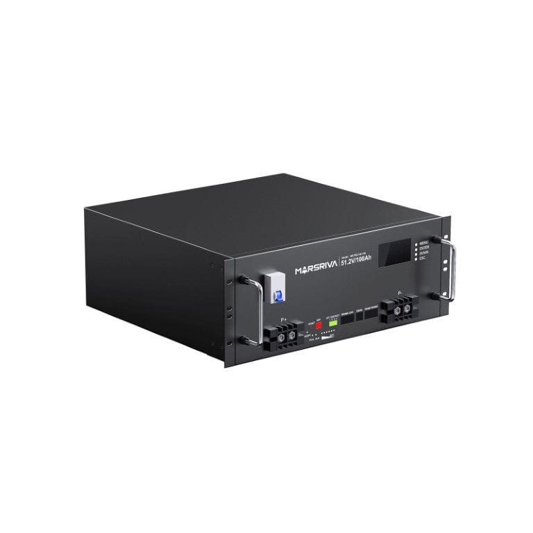 Marsriva 51.2V 100Ah Storage LiFePO4 Battery Module MR-PBLF48 100