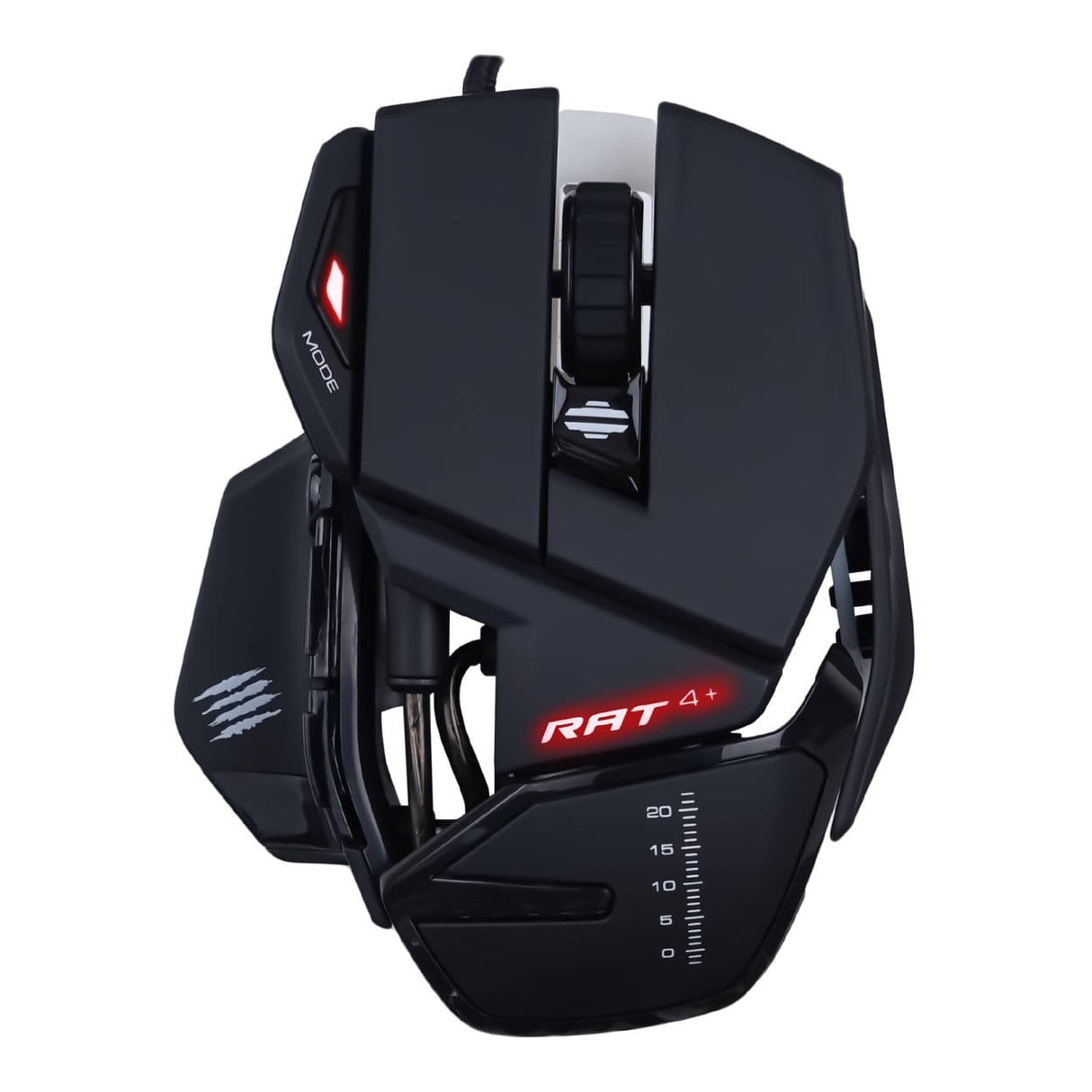 Mad Catz R.A.T. 4+ Optical Wired Gaming Mouse MR03MCINBL000-0