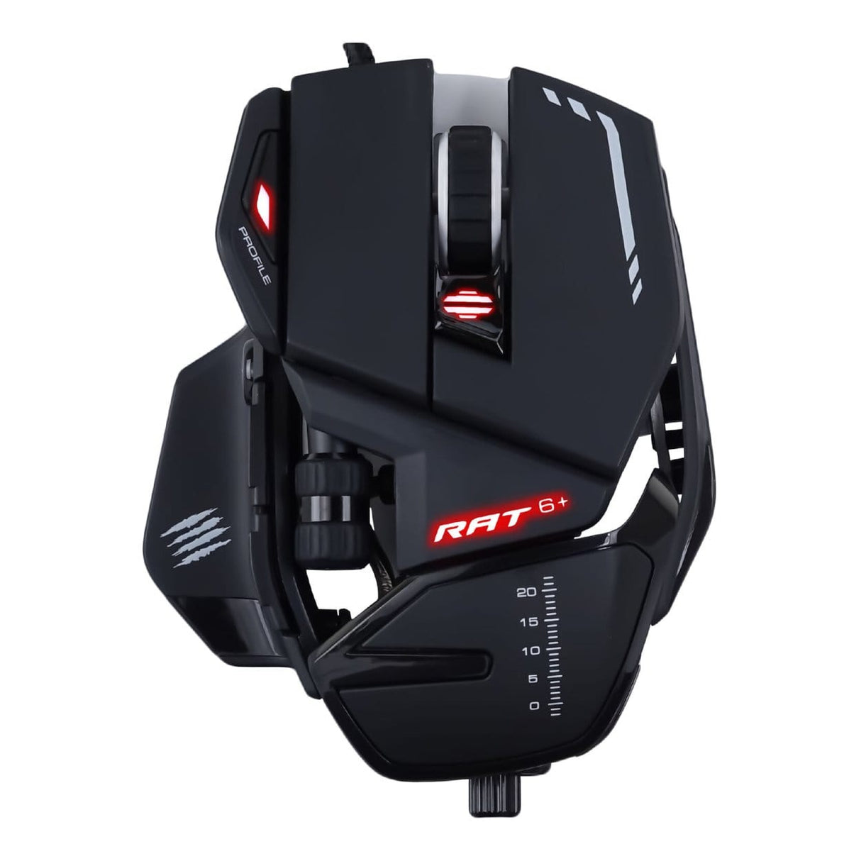 Mad Catz R.A.T. 6+ Optical Wired Gaming Mouse MR04DCINBL000-0