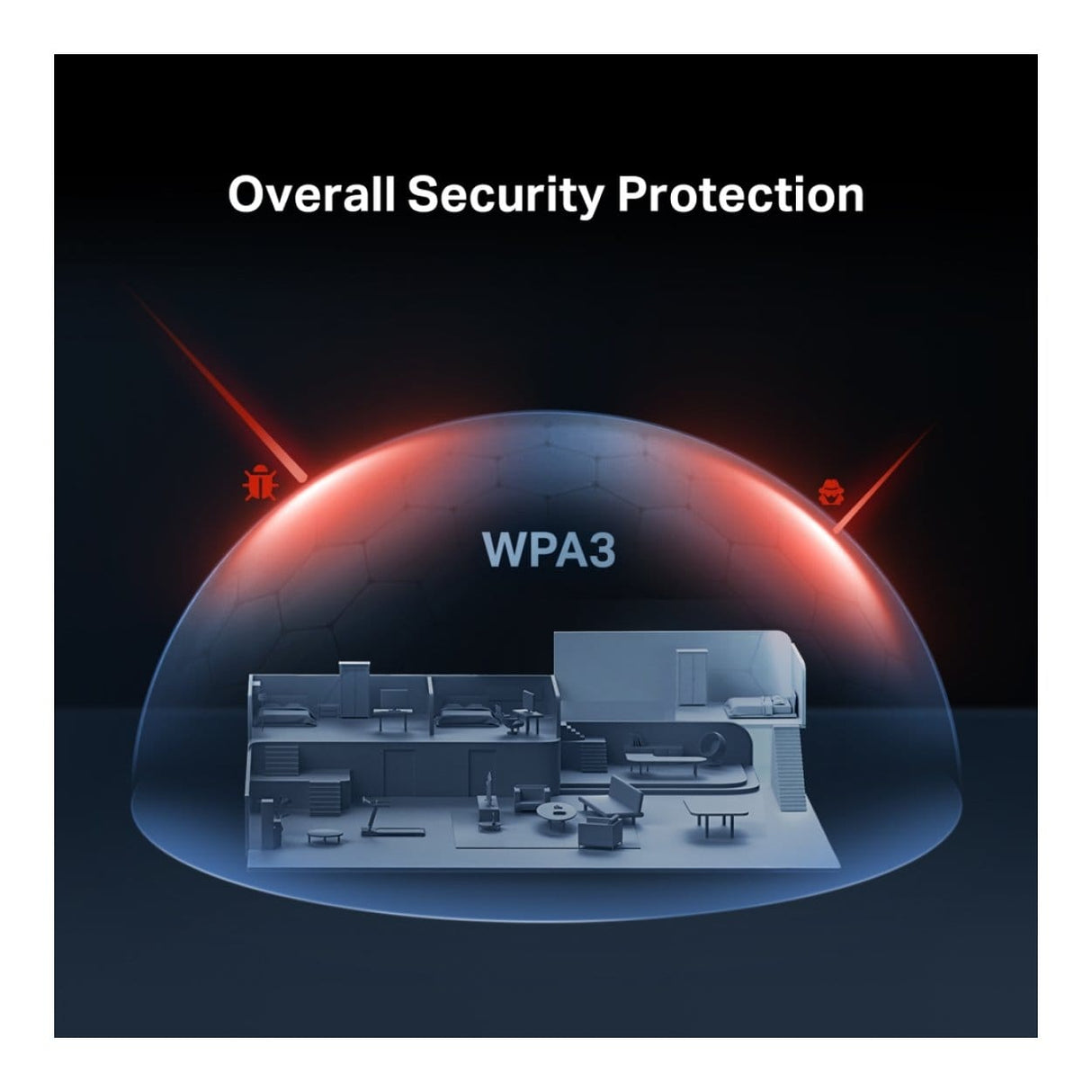 Mercusys BE3600 Dual-band Wi-Fi 7 Router Black MR25BE