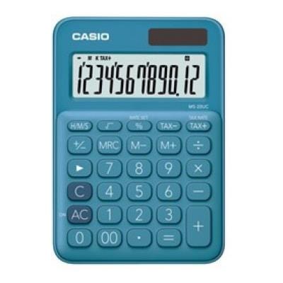 Casio Desktop Calculator Blue MS-20UC-BU-S-EC