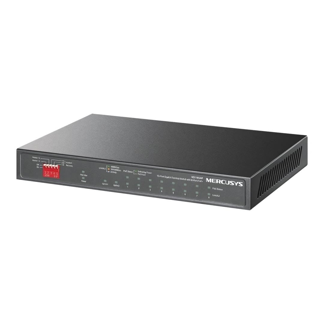 Mercusys MS110GMP 10-port Gigabit 8-port PoE+ Desktop Switch