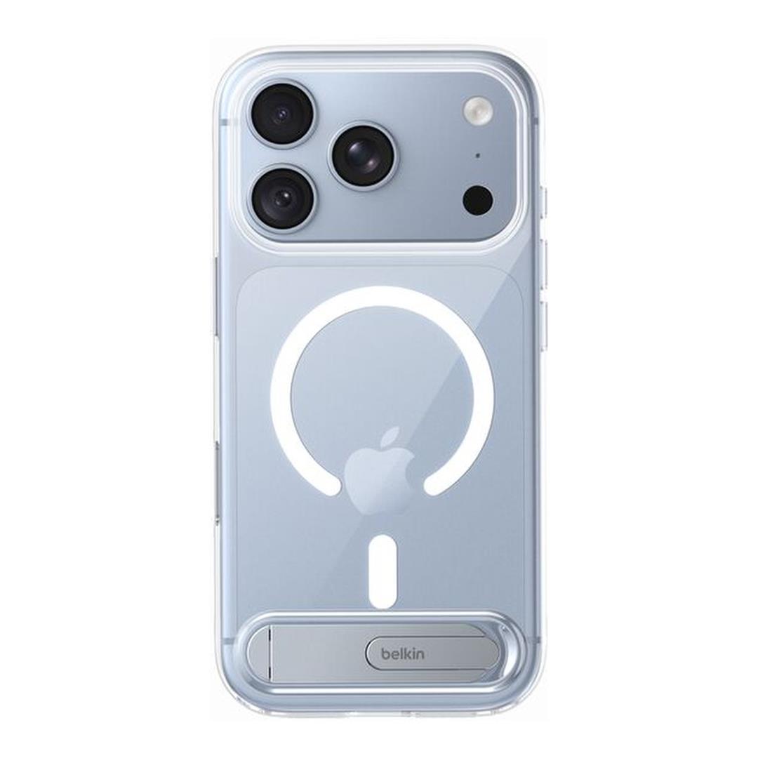 Belkin Clear Series MagSafe Compatible Case with Kickstand for Apple iPhone 18 Pro and iPhone 17 Pro Clear MSA076HQCL