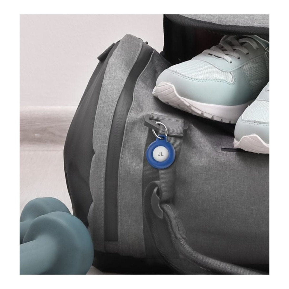 Belkin Waterproof Secure Holder with Key Ring for AirTag Blue MSC013btBL