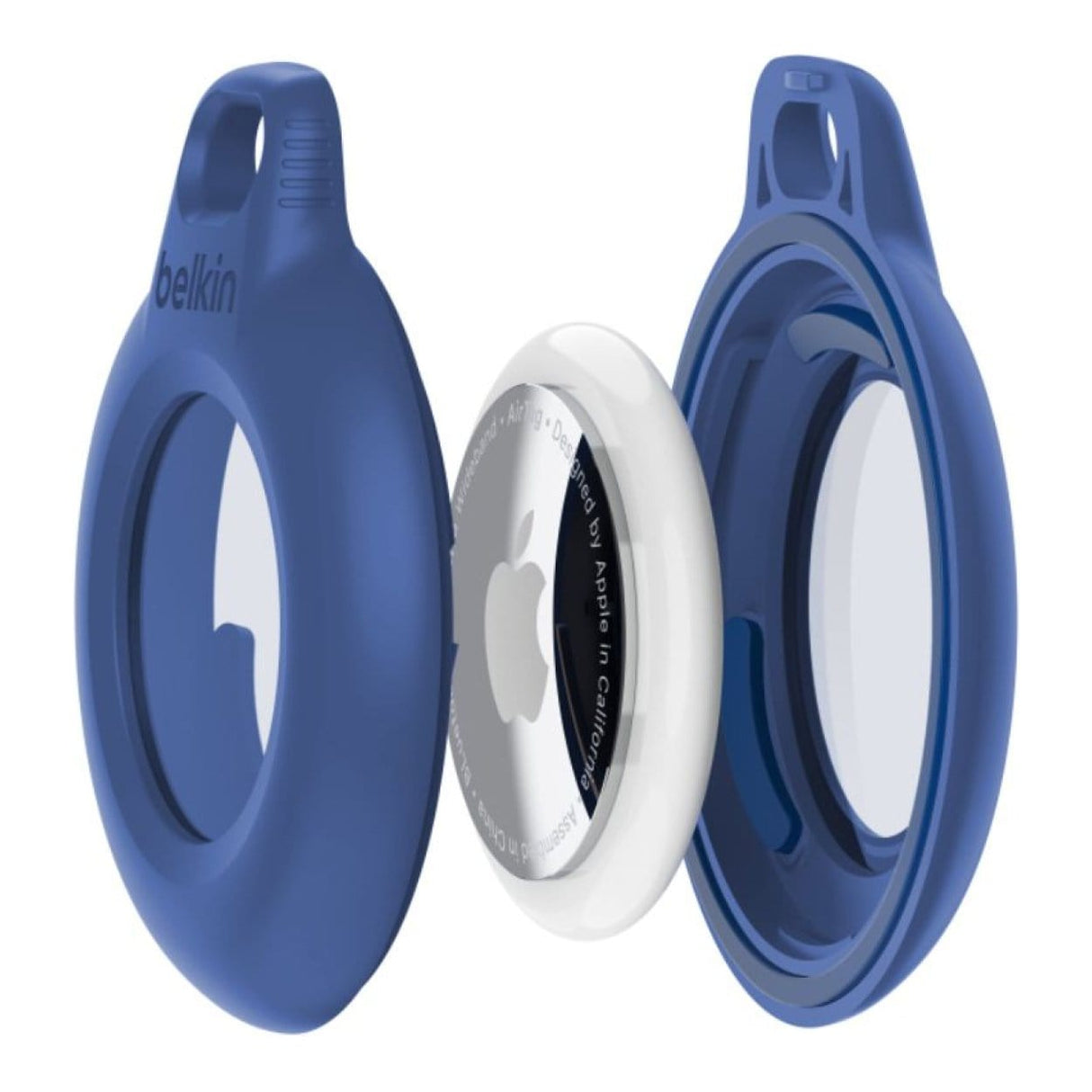 Belkin Waterproof Secure Holder with Key Ring for AirTag Blue MSC013btBL