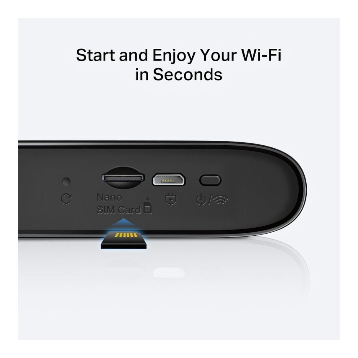 Mercusys MT110 Mifi Portable Wi-Fi 4G LTE Router