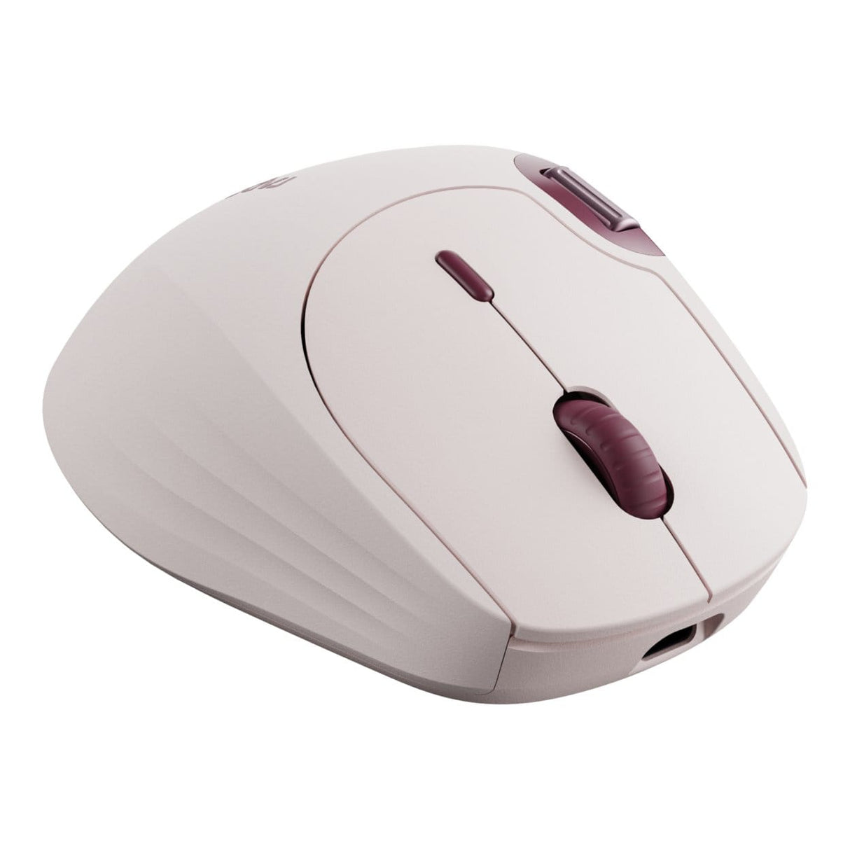 Rapoo Multi-Mode Wireless Mouse Pink and Aubergine MT560-Pink